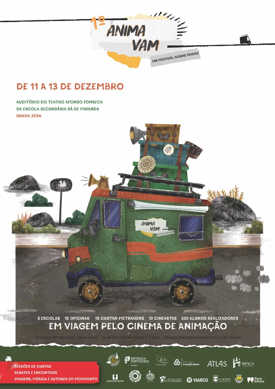 Cartaz da Anima Vam 2024, em Braga